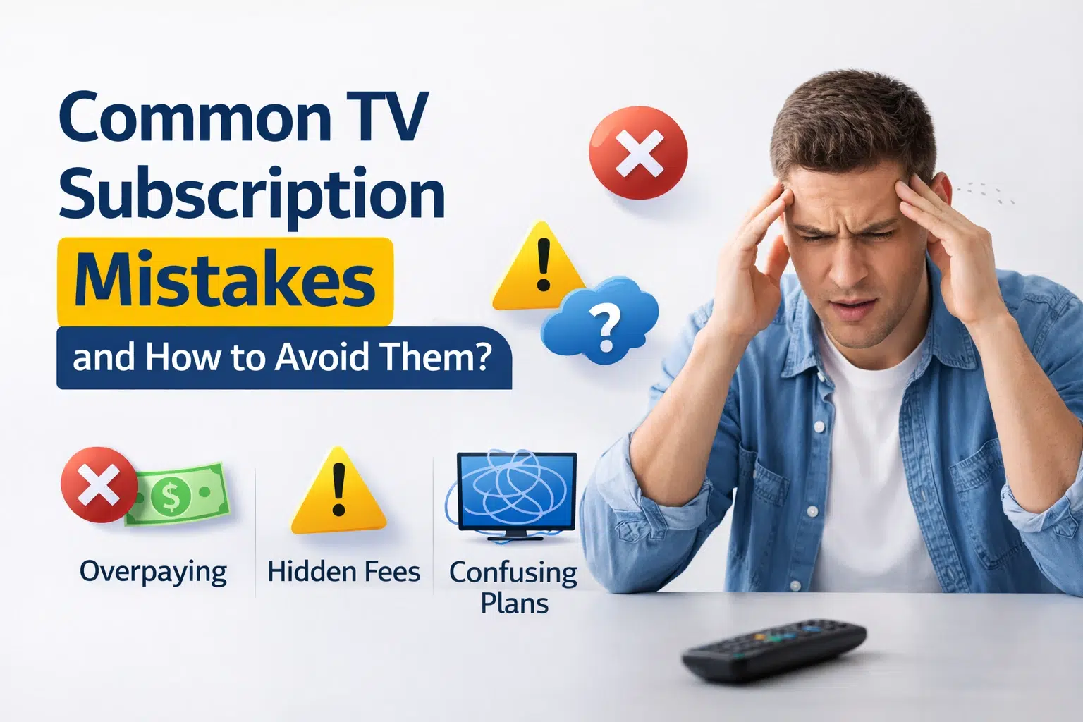 tv subscription mistakes