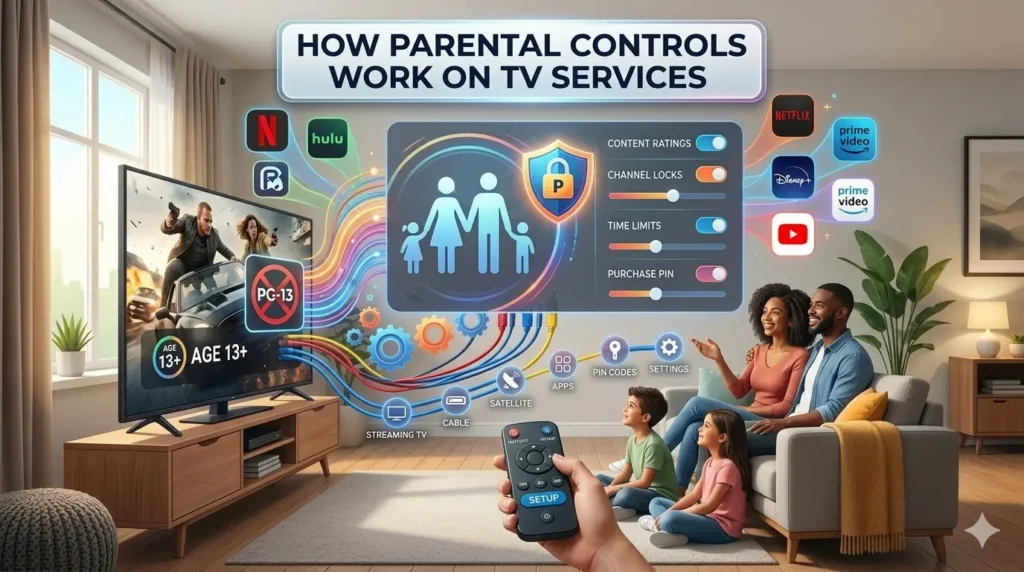 how parental controls work on tv services