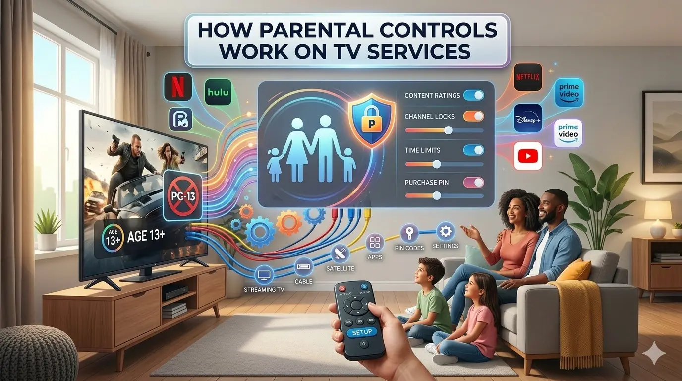how parental controls work on tv services