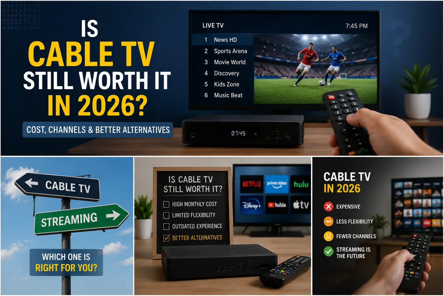 Is Cable TV Still Worth It in 2026